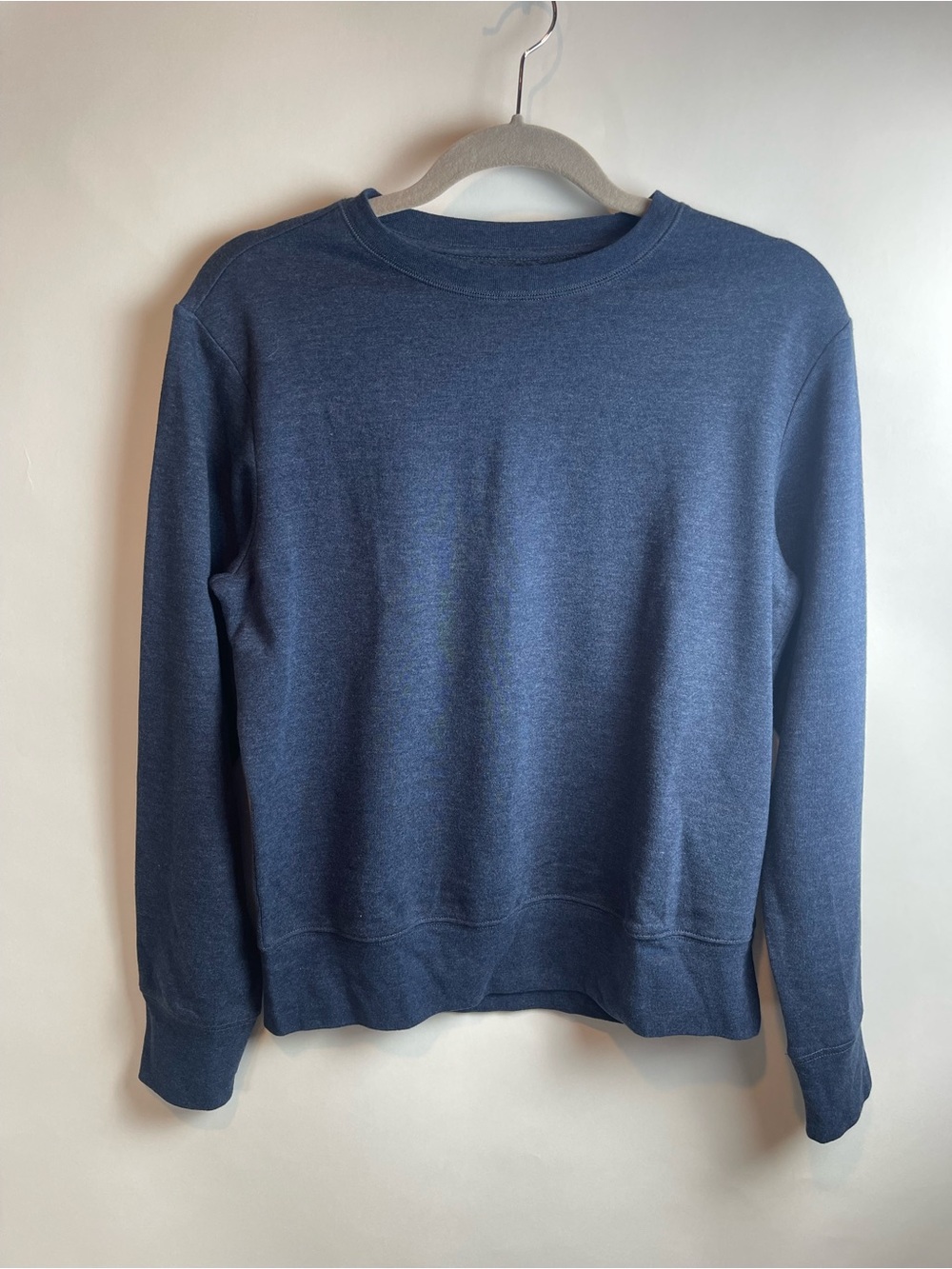 Athletic Works Boys Navy Crewneck Pullover Sweatshirt